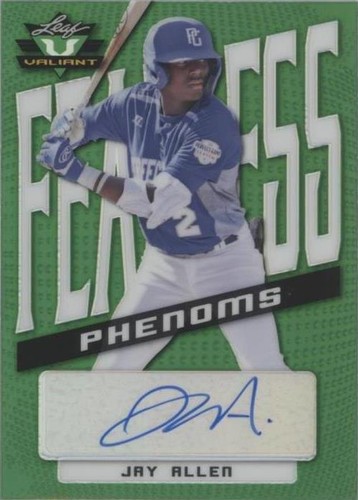 2021 Leaf Valiant - Jay Allen #FP-JA1