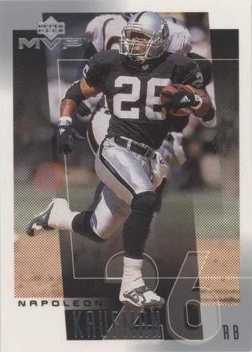 2001 Upper Deck MVP Napoleon Kaufman #191