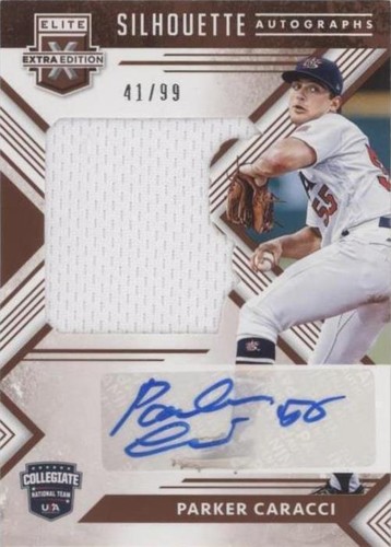 2018 Panini Elite Extra Edition - Parker Caracci #UCSA-PC