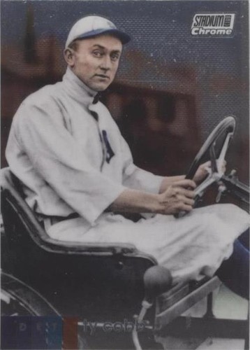 2020 Topps Stadium Club Chrome - Ty Cobb #214