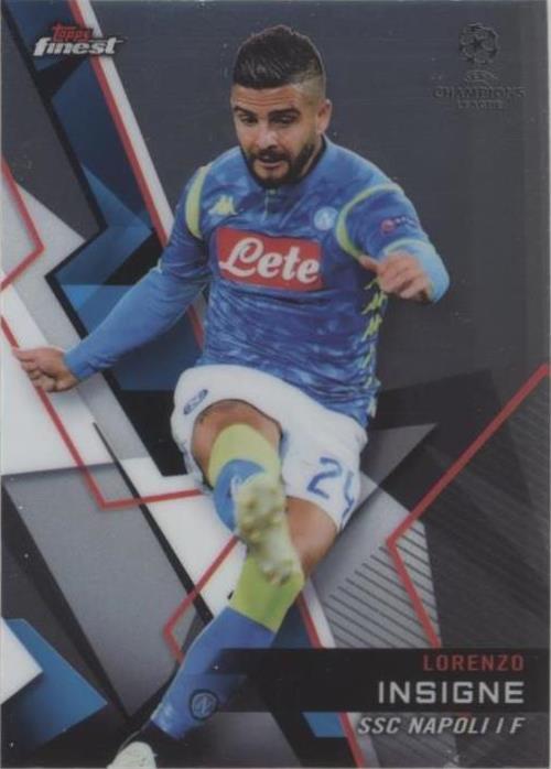2018-19 Topps Finest UCL Lorenzo Insigne #9