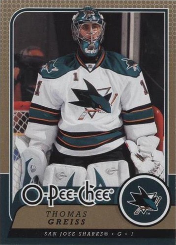 2008-09 O-Pee-Chee - Thomas Greiss #206