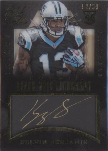 2014 Panini Black Gold Kelvin Benjamin #RAU-KB