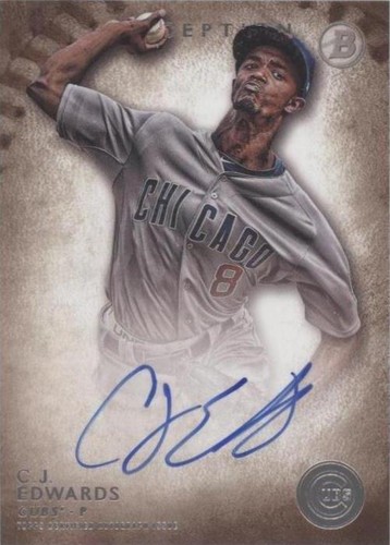 2015 Bowman Inception - Carl Edwards Jr. #PA-CE
