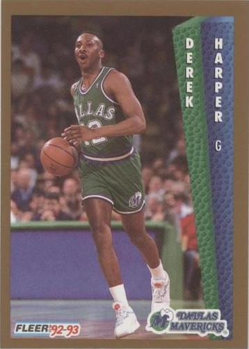 1992-93 Fleer - Derek Harper #49