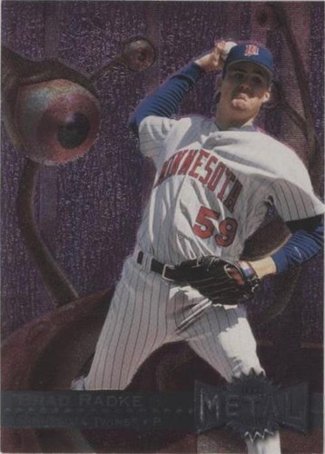 1996 Fleer Metal Universe - Brad Radke #81