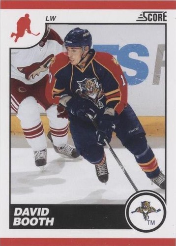 2010-11 Score - David Booth #217