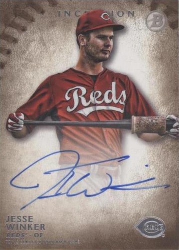 2015 Bowman Inception - Jesse Winker #PA-JW