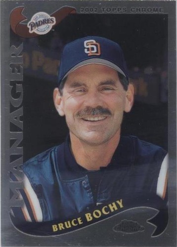 2002 Topps Chrome - Bruce Bochy #277