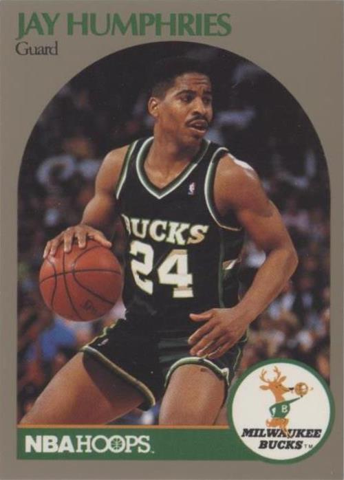 1990-91 NBA Hoops 100 Superstars - Jay Humphries #55