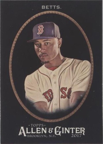 Mookie Betts 2025 Topps Allen & Ginter Chrome Refractor Parallel