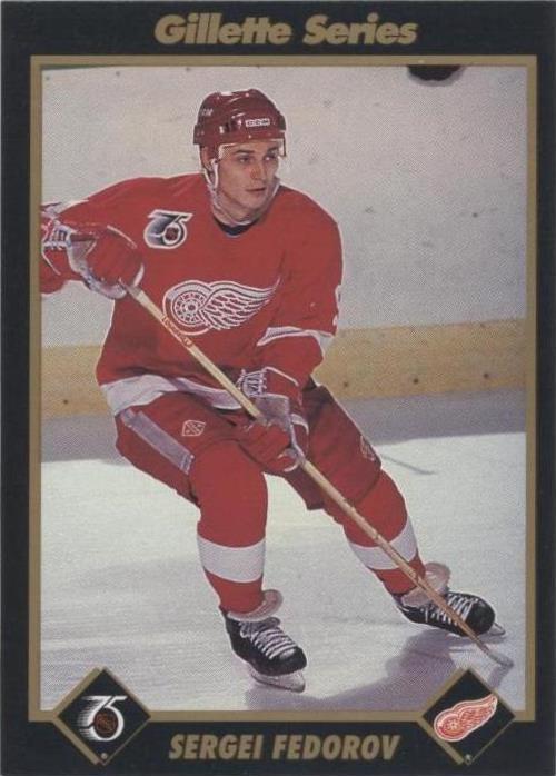 1991-92 Gillette Series - Sergei Fedorov #12