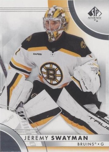 2023-24 Sp Authentic - Jeremy Swayman #35