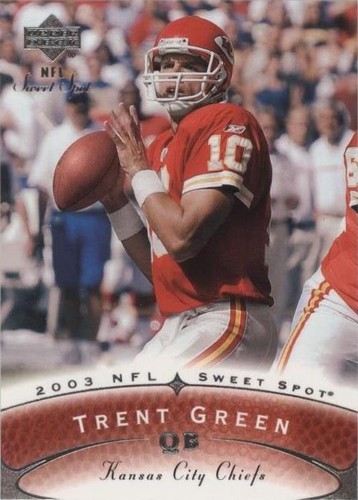 2003 Upper Deck Sweet Spot Trent Green #10