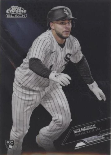 2021 Topps Chrome Black - Nick Madrigal #52