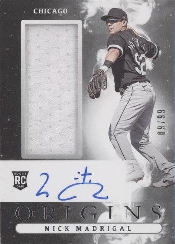 2021 Panini Chronicles - Nick Madrigal #OJA-NM