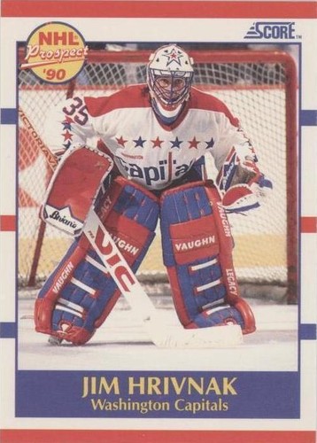 1990-91 Score - Jim Hrivnak #386