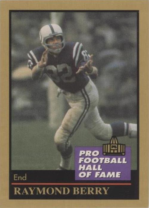 1991 Enor Pro Football Hall of Fame Ray Berry #11