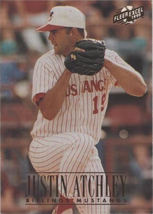 1996 Fleer Excel - Justin Atchley #145