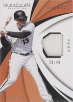 2018 Panini Immaculate Collection - Manny Machado #IS-MM