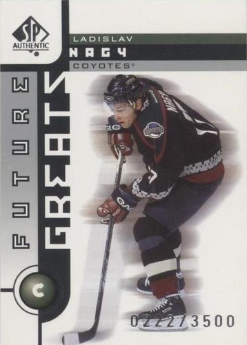 2001-02 SP Authentic - Ladislav Nagy #129