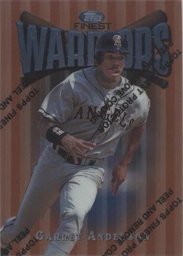 1997 Topps Finest - Garret Anderson #21