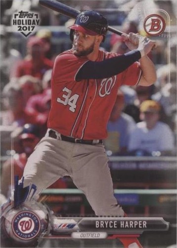 2017 Topps Holiday Bowman - Bryce Harper #TH-BHA