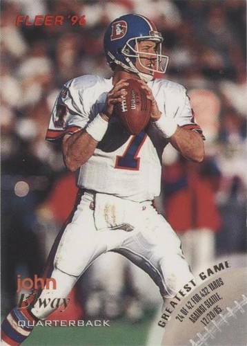 1996 Fleer John Elway #40