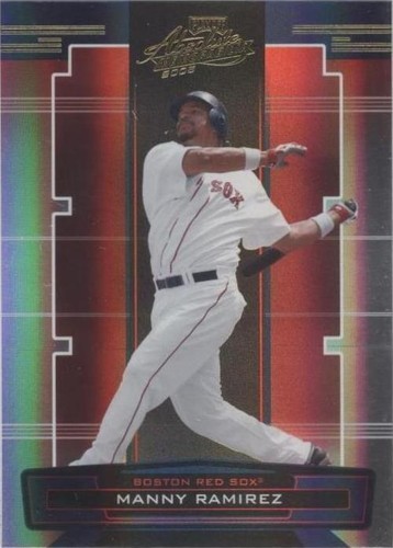 2005 Playoff Absolute Memorabilia - Manny Ramirez #154