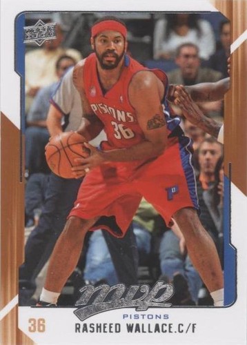 2008-09 Upper Deck MVP - Rasheed Wallace #45