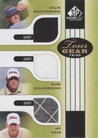 2012 SP Game Used Edition - Colin Montgomerie Jay Haas Mark Calcavecchia #TG3 MCH
