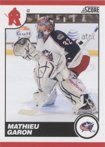 2010-11 Score - Mathieu Garon #170
