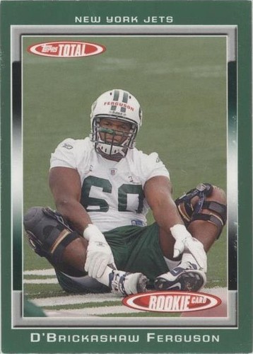 2006 Topps Total D'Brickashaw Ferguson #550