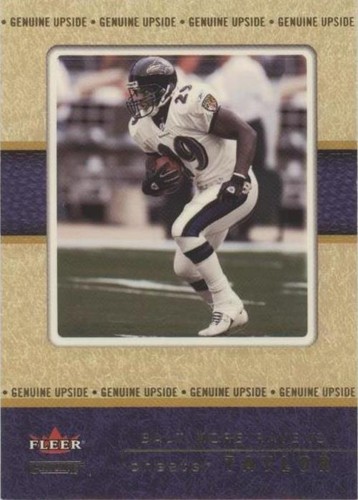 2002 Fleer Genuine Chester Taylor #129