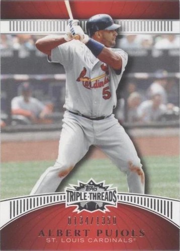 2010 Topps Triple Threads - Albert Pujols #7