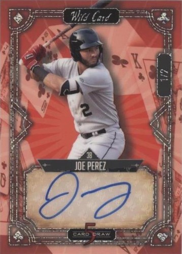 2023 Wild Card 5 Card Draw - Joe Perez #5CDCL-35