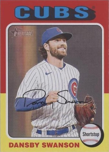 2024 Topps Heritage - Dansby Swanson #457