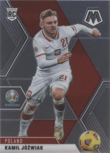 2021 Panini Mosaic UEFA Euro 2020 Kamil Jozwiak #67