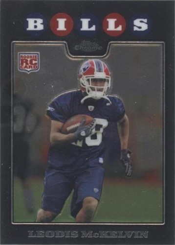 2008 Topps Chrome Leodis McKelvin #TC262