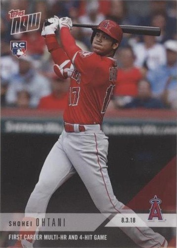 2018 Topps Now - Shohei Ohtani #553