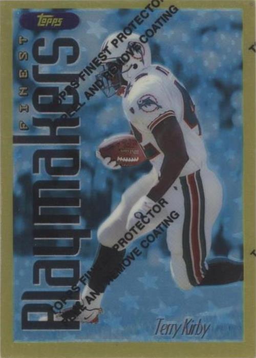 1996 Topps Finest Terry Kirby #285