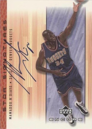 2000-01 Upper Deck Encore - Mamadou N'diaye #MN
