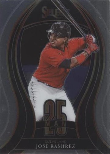2021 Panini Select - Jose Ramirez #25M-4