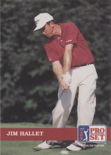 1992 Pro Set Golf - Jim Hallet #73