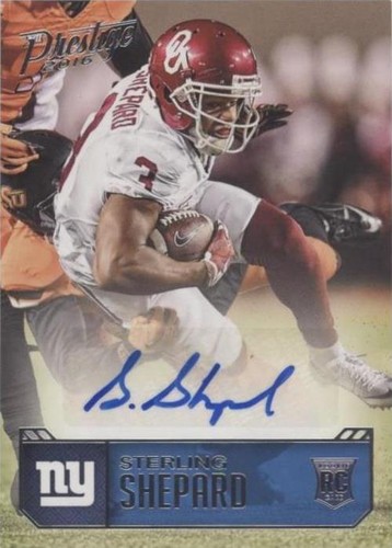 2016 Panini Prestige Sterling Shepard #SS
