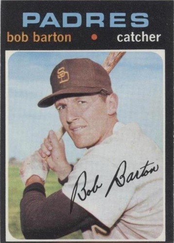 1971 Topps - Bob Barton #589