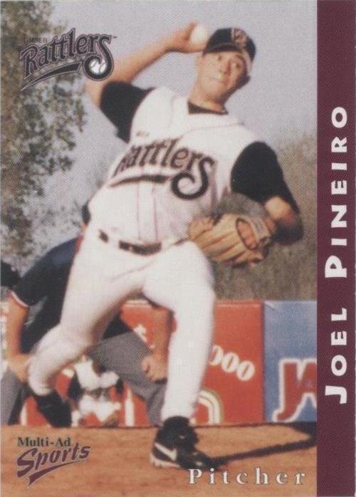 Multi-Ad Sports Wisconsin Timber Rattlers 1998 - Joel Pineiro #8