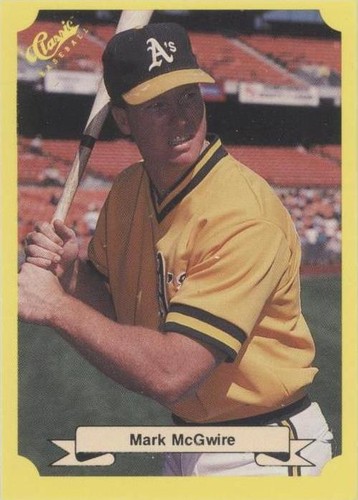 1987 Classic Update Yellow Travel Edition - Mark McGwire #121