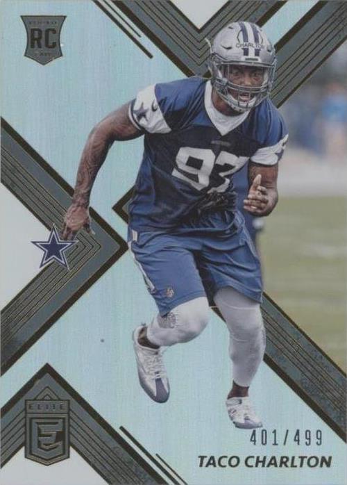 2017 Donruss Elite Taco Charlton #134