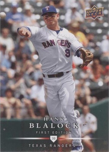 2008 Upper Deck First Edition - Hank Blalock #179